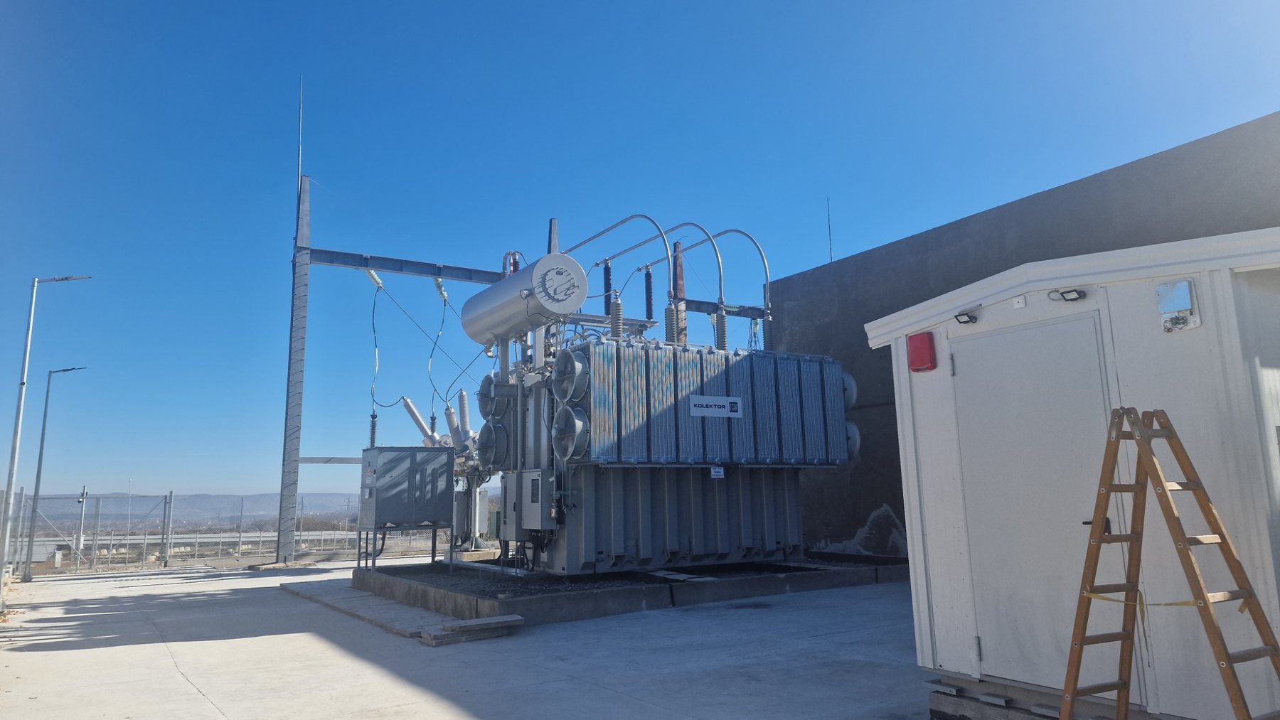 Transformer and substation equipment
